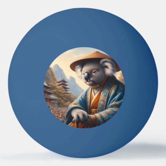 Koala Ancient Japan Tischtennisball (Vorderseite)