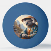 Koala Ancient Japan Tischtennisball (Rückseite)