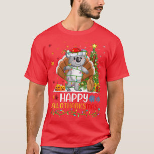 Koala Animal Lover Funny Happy Koala HelloDankeMa T-Shirt