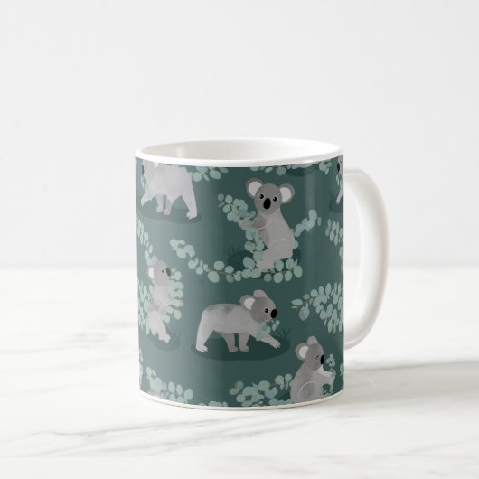 Koala-Ansammlung Kaffeetasse (VorderseiteRechts)