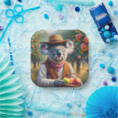Koala Apple Orchard Pappteller (Party)