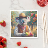 Koala Apple Orchard Serviette (Beispiel)