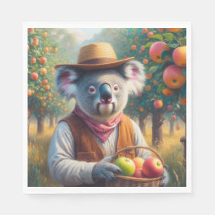Koala Apple Orchard Serviette