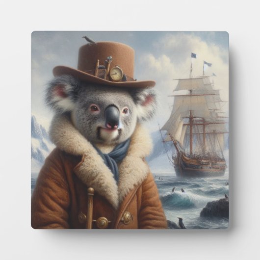Koala Arctic Explorer Fotoplatte (Vorderseite)