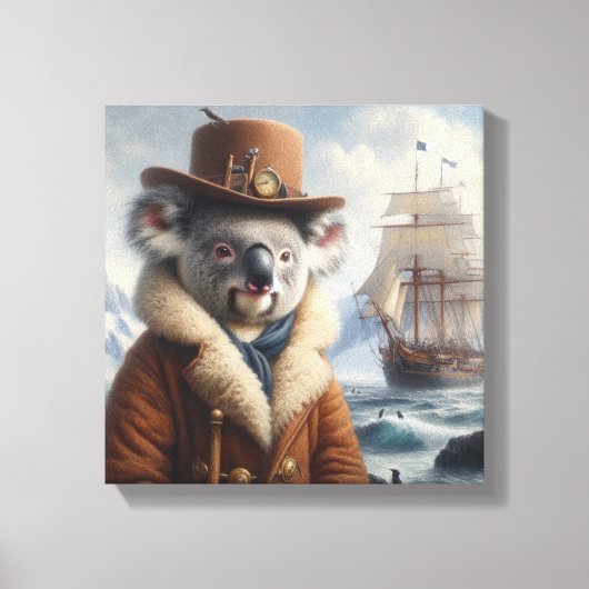 Koala Arctic Explorer Leinwanddruck (Vorderseite)
