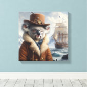 Koala Arctic Explorer Leinwanddruck (Insitu (Holzboden))