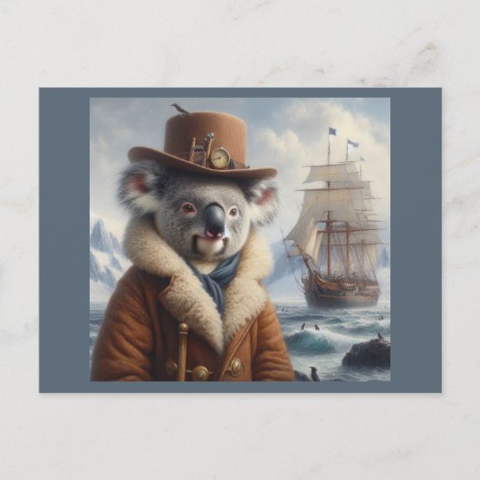 Koala Arctic Explorer Postkarte (Vorderseite)