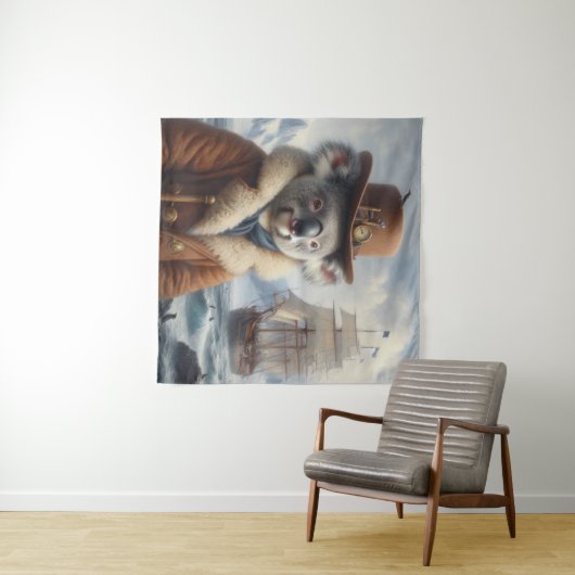 Koala Arctic Explorer Wandteppich (Beispiel (Horizontal))