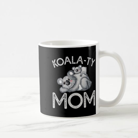 Koala-Art Mutter Muttertag Pun Kaffeetasse (Rechts)