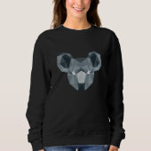Koala Artsy Bear Australian Koala Bears Nature Sweatshirt (Vorderseite)