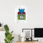 Koala auf Zuhause Poster Wall Art (Heimbüro)