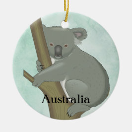 Koala Australia Design Keramik Ornament