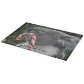 Koala Australian Christmas Candy Cane Schneidebrett (Ecke)