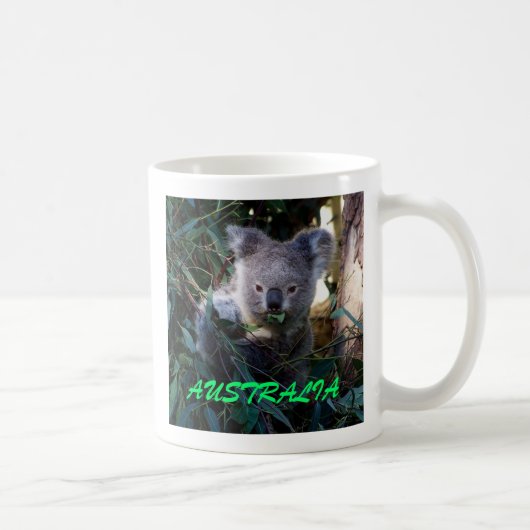 Koala, AUSTRALIEN Kaffeetasse (Rechts)