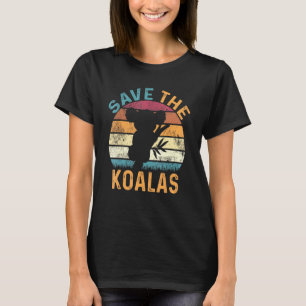 Koala Australien Tierschutz Neuseeland Austral T-Shirt