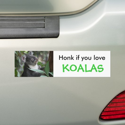 Koala Autoaufkleber (Auf Auto)
