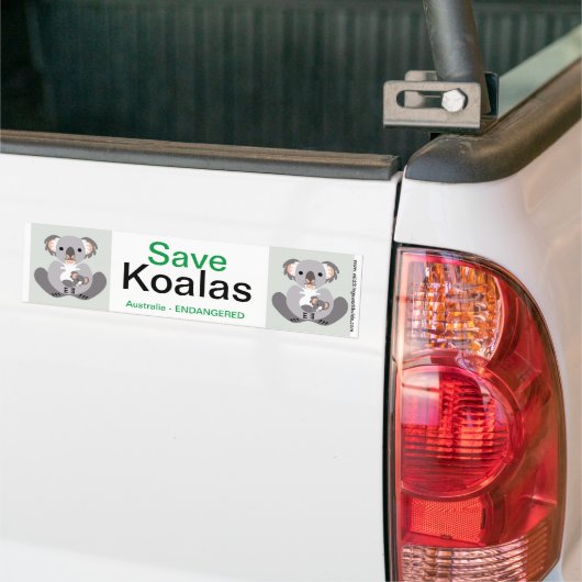 Koala - Autoaufkleber (Auf Lkw)