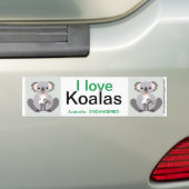 Koala- Autoaufkleber (Auf Auto)