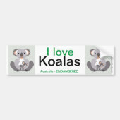 Koala- Autoaufkleber (Vorne)