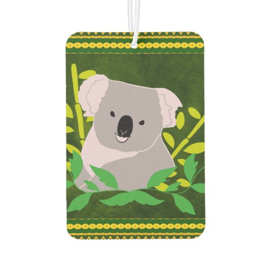 Koala Autolufterfrischer (Rückseite)