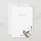 Koala Baby Shower Einladung (Rückseite)