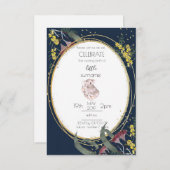 Koala Baby Shower Einladung (Vorne/Hinten)