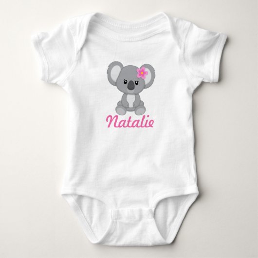 Koala Baby Strampler (Vorderseite)