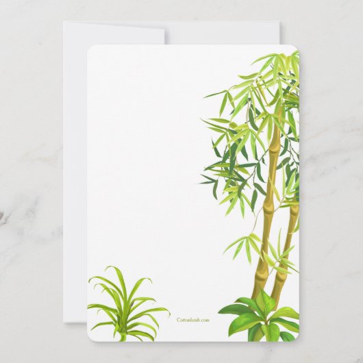 Koala Babydusche Einladung (Rückseite)