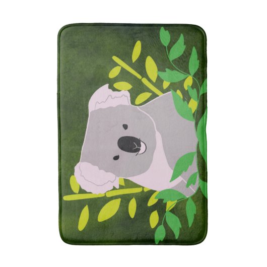 Koala Badematte (Vorderseite Vertikal)