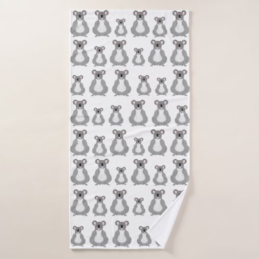 Koala Badetuch Badehandtuch (Badehandtuch)