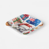 Koala Bär auf Australien Thema  Pappteller (Gewinkelt)
