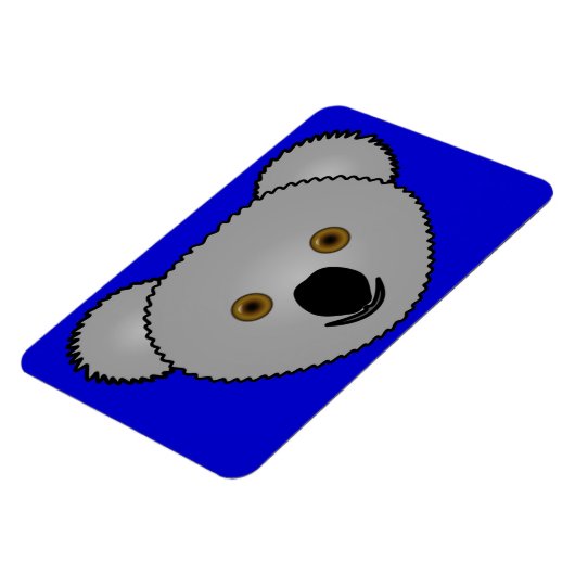 Koala-Bär Aussi Magnet (Linke Seite)