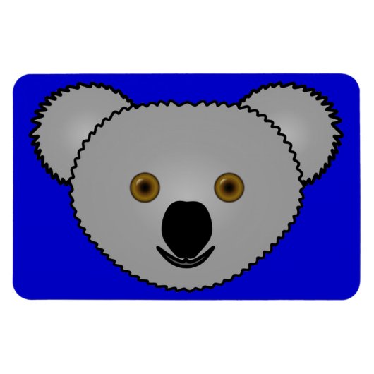 Koala-Bär Aussi Magnet (Horizontal)