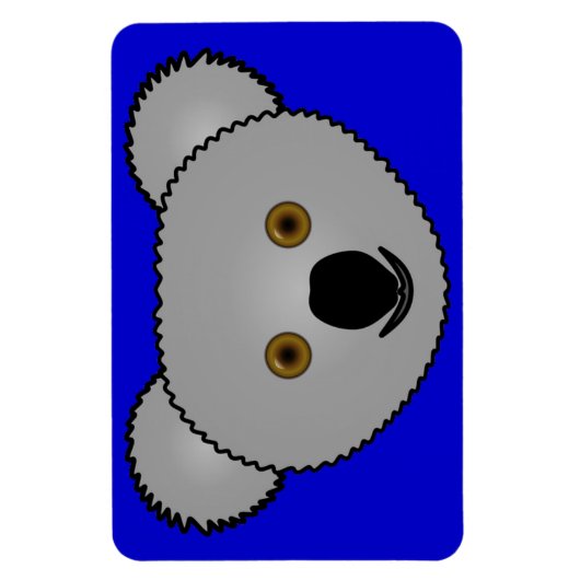 Koala-Bär Aussi Magnet (Vertikal)