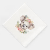 Koala Bär Australien Serviette (Ecke)