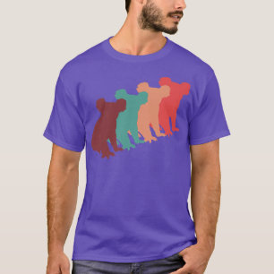 Koala Bär Australien Vintage Retro Lustiges Gesche T-Shirt