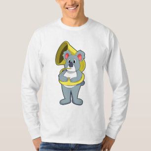 Koala Bär bei Musik mit Saxophon.PNG T-Shirt