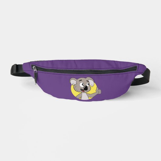 Koala-Bär-Cartoon Bauchtasche (Vorderseite)