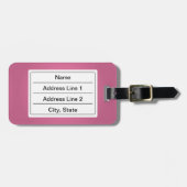 Koala Bär Cartoon Gepäckmarke Gepäckanhänger (Vorderseite horizontal)