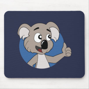 Koala-Bär-Cartoon-Mauspad Mousepad