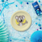 Koala-Bär Cartoon-Papierteller Pappteller (Party)