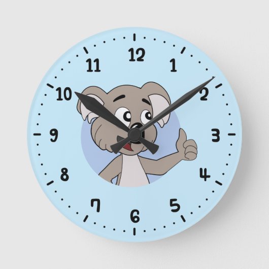 Koala Bär Cartoons rund um die Uhr (Vorderseite)