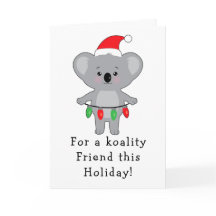 Koala Bär Dekorieren für Weihnachtsfreund