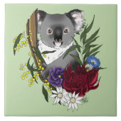 Koala-Bär Fliese (Vorderseite)