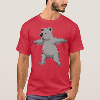 Koala-Bär in der Yoga-Fitness T-Shirt