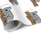 Koala Bär Kletterbaum Thunder_Cove Geschenkpapier (Rolleneckpunkt)