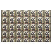 Koala-Bär mit einer Flamme, Stoff (Fat Quarter (45,7 x 55,9 cm))