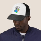 Koala-Bär mit Rucksack Truckerkappe (Beispiel)