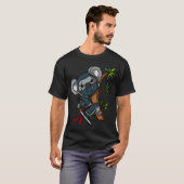 Koala-Bär-Ninja-Samurai T-Shirt (Vorne ganz)