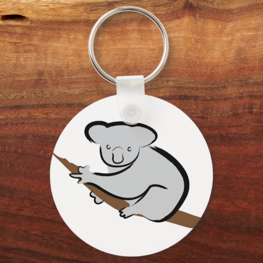 Koala-Bär Schlüsselanhänger (Vorderseite)